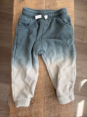 Little Bipsy blue to Cream Ombre Joggers